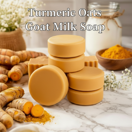 Buy 5 for $25 Turmeric Oats Goatmilk Soap